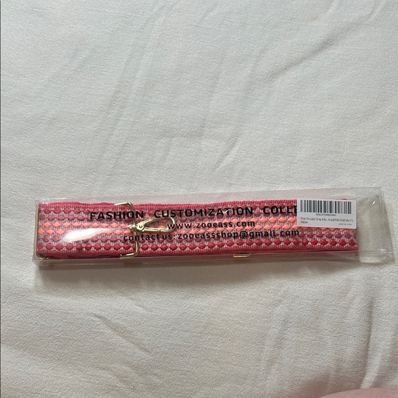 3/$20 - Pink Replacement Crossbody Strap - Picture 2 of 3